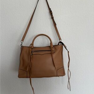 Rebecca Minkoff Tan Leather Regan Satchel